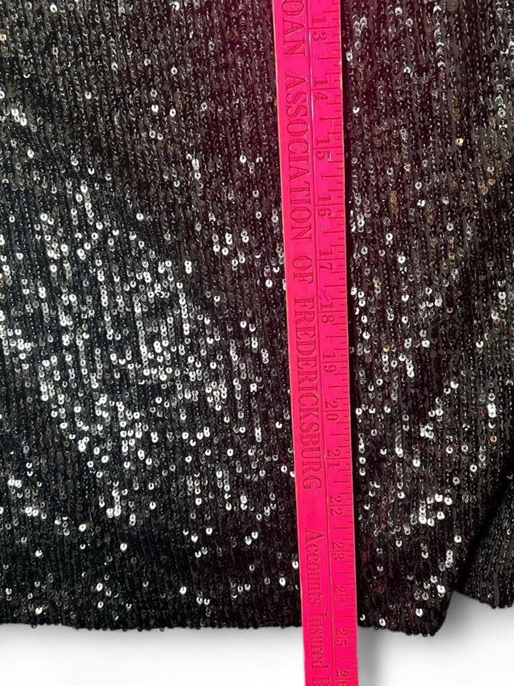 Cable & Gauge Black Fully Sequin Cowl Neck Sleeveless top party date night sexy - Picture 6 of 6